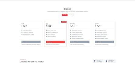 LaunchPad - Mobile App Landing Page gallery image