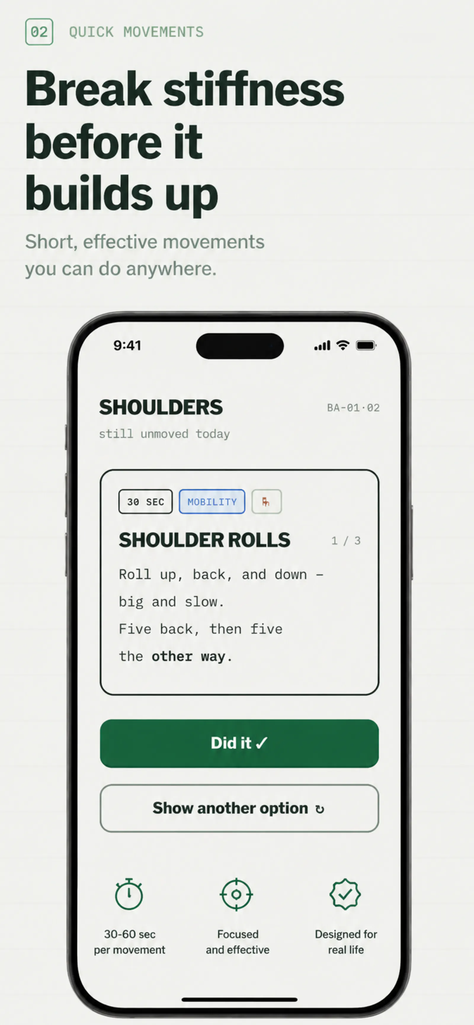 Body Audit: Move Every Part Daily screenshot 2