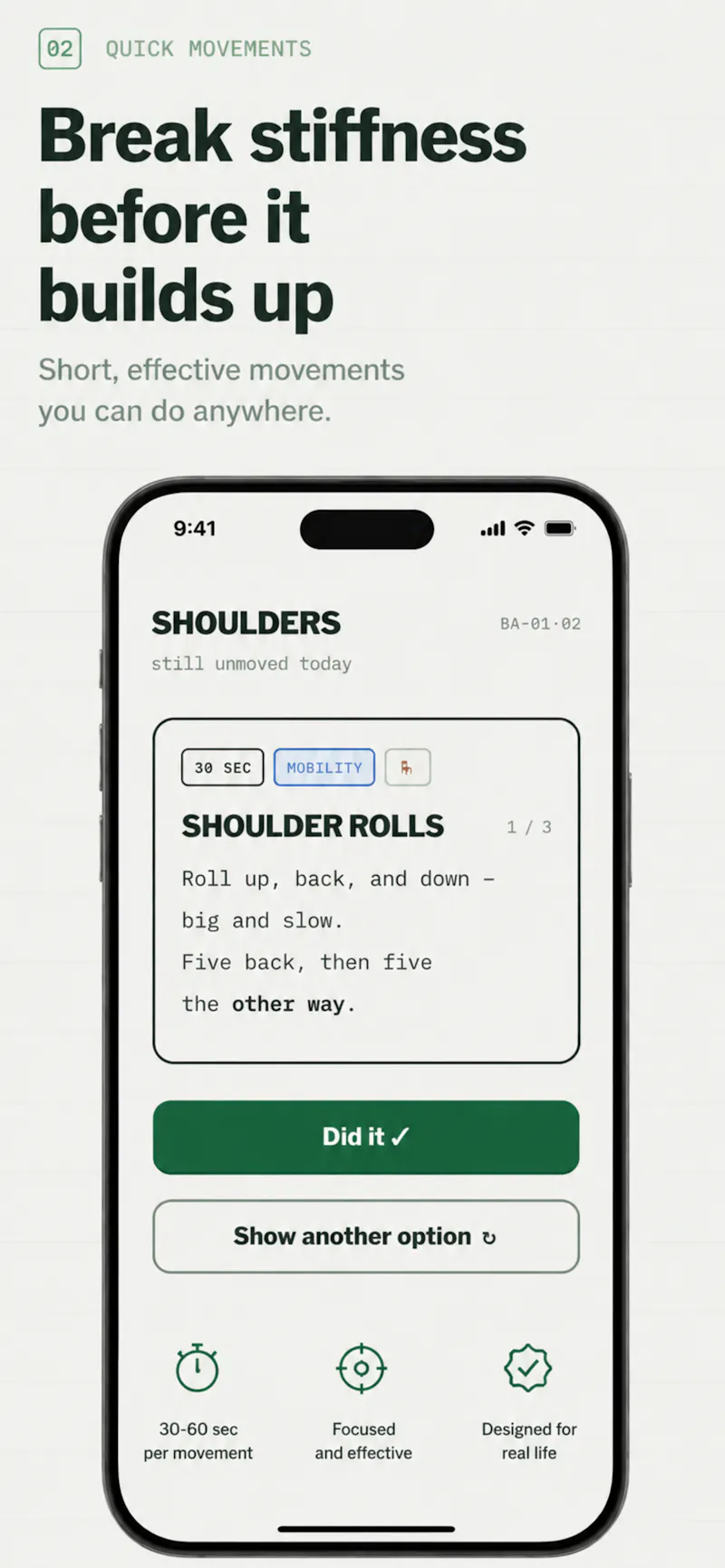 Body Audit: Move Every Part Daily screenshot 2