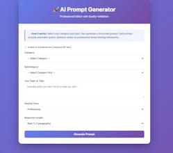 AI Prompt Generator Quality Validation gallery image