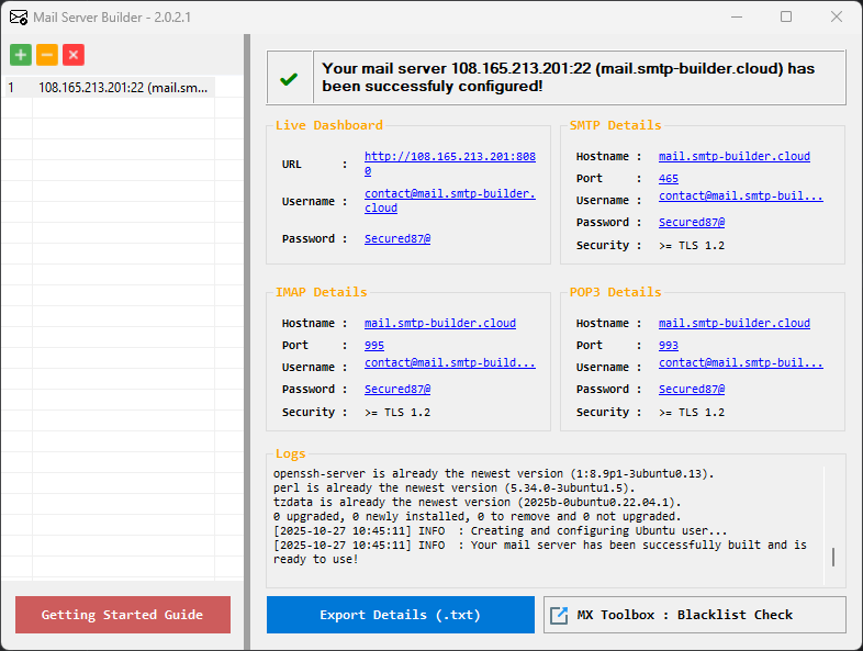 Mail Server Builder gallery image