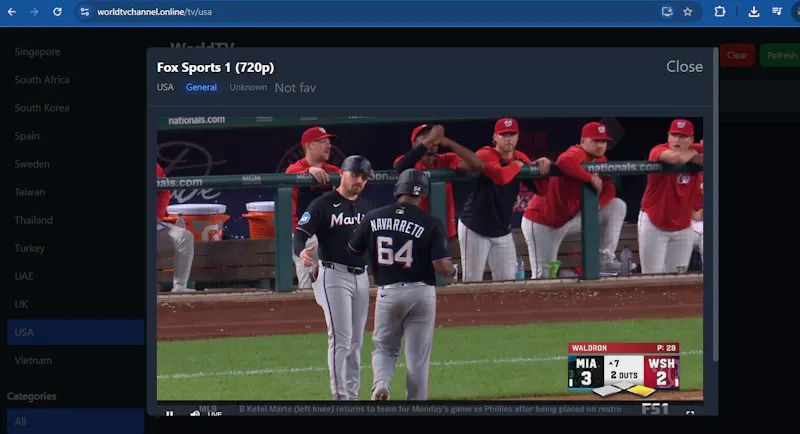 WorldTV screenshot 3