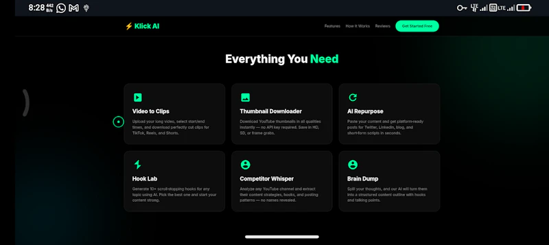 Klick Ai screenshot 2