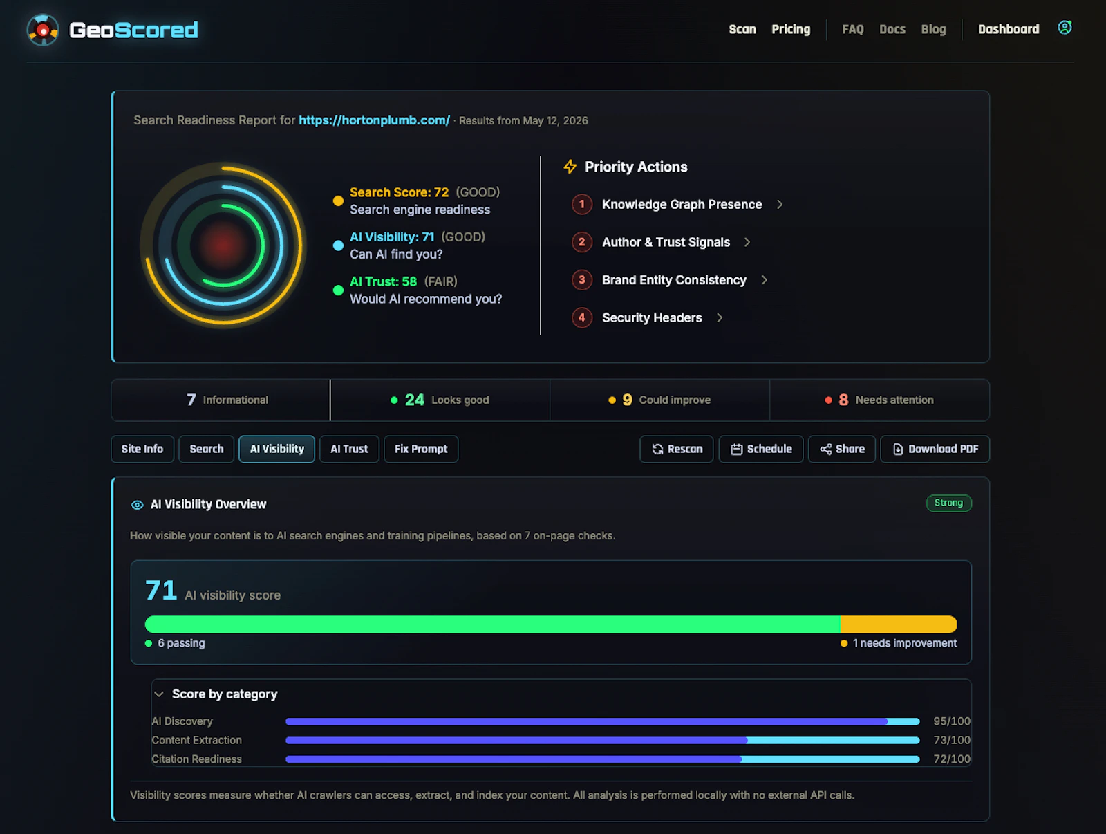 GeoScored screenshot 3