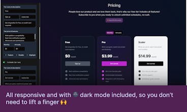 Pricing Page Generator gallery image