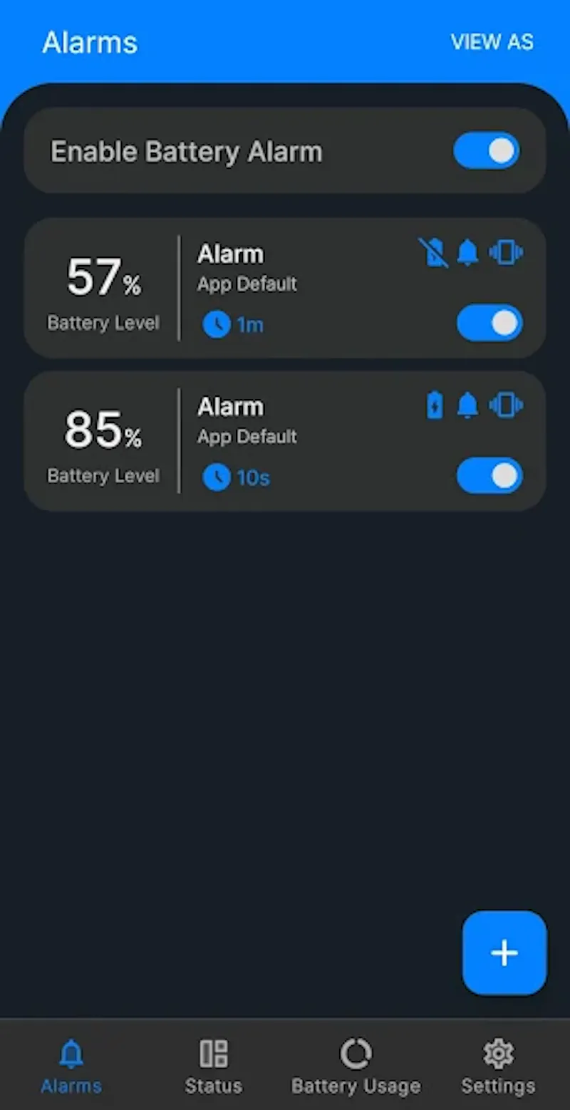 Battery Alarm screenshot 2