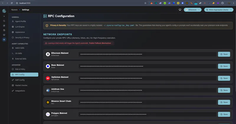 Nyxora Protocol screenshot 7