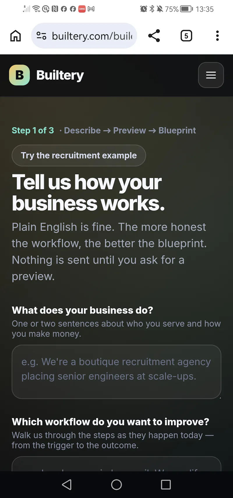 Builtery.com screenshot 3