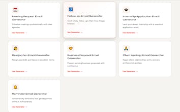 Email Generator ā Write Emails easily gallery image