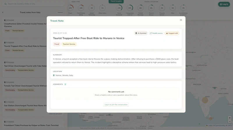 SafeTrip screenshot 3