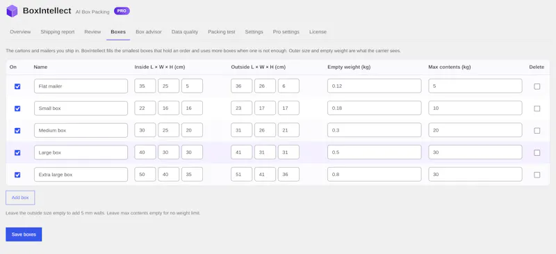 BoxIntellect screenshot 4
