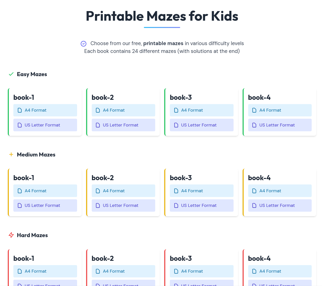Mazes 4 đứa trẻ media 3