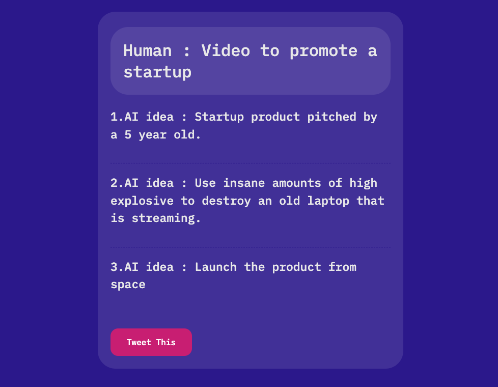 AI-powered YouTube Idea Generator gallery image