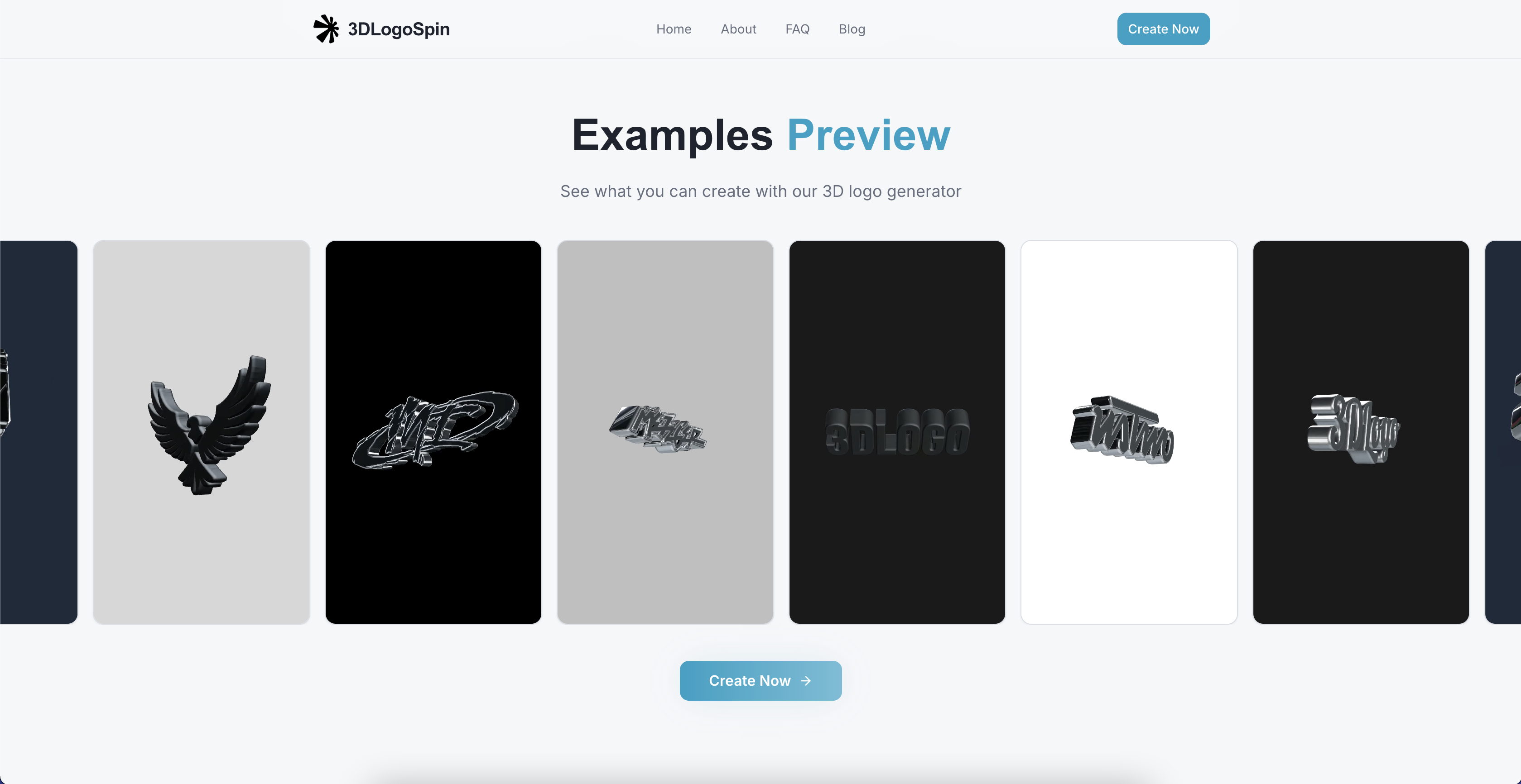 3D Logo GIF Rotation Animation Maker  gallery image