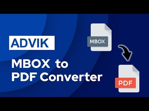 Advik MBOX to PDF Converter gallery image