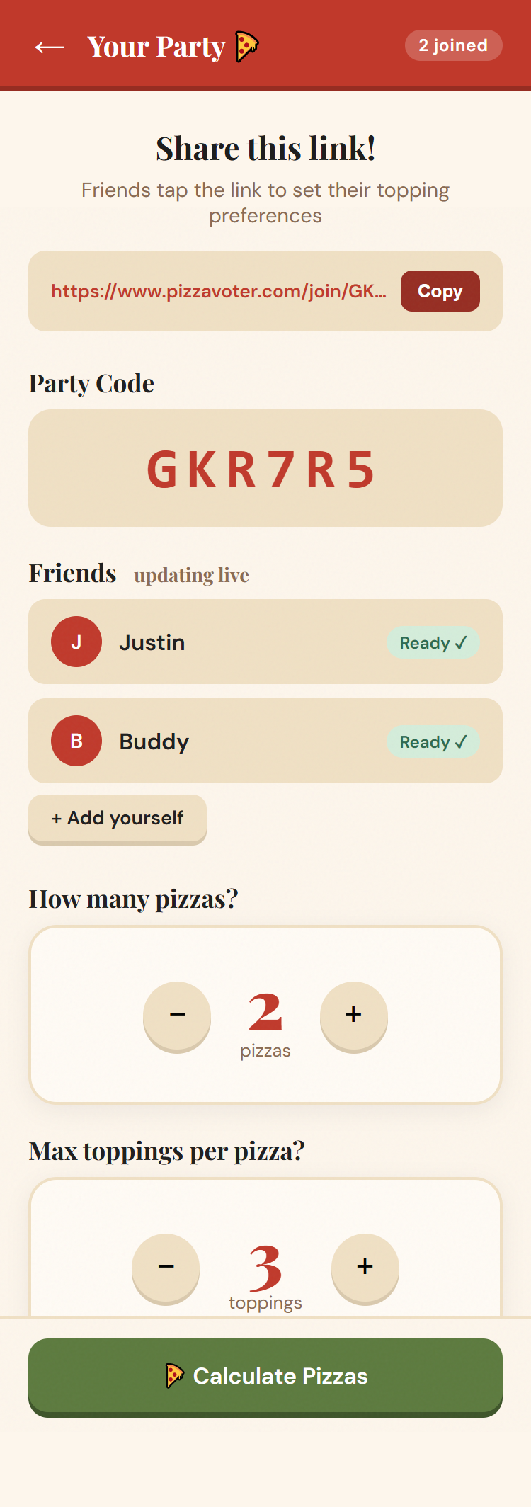 Pizza Voter gallery image