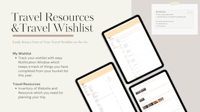 Wanderlust Planner : Travel Planner gallery image