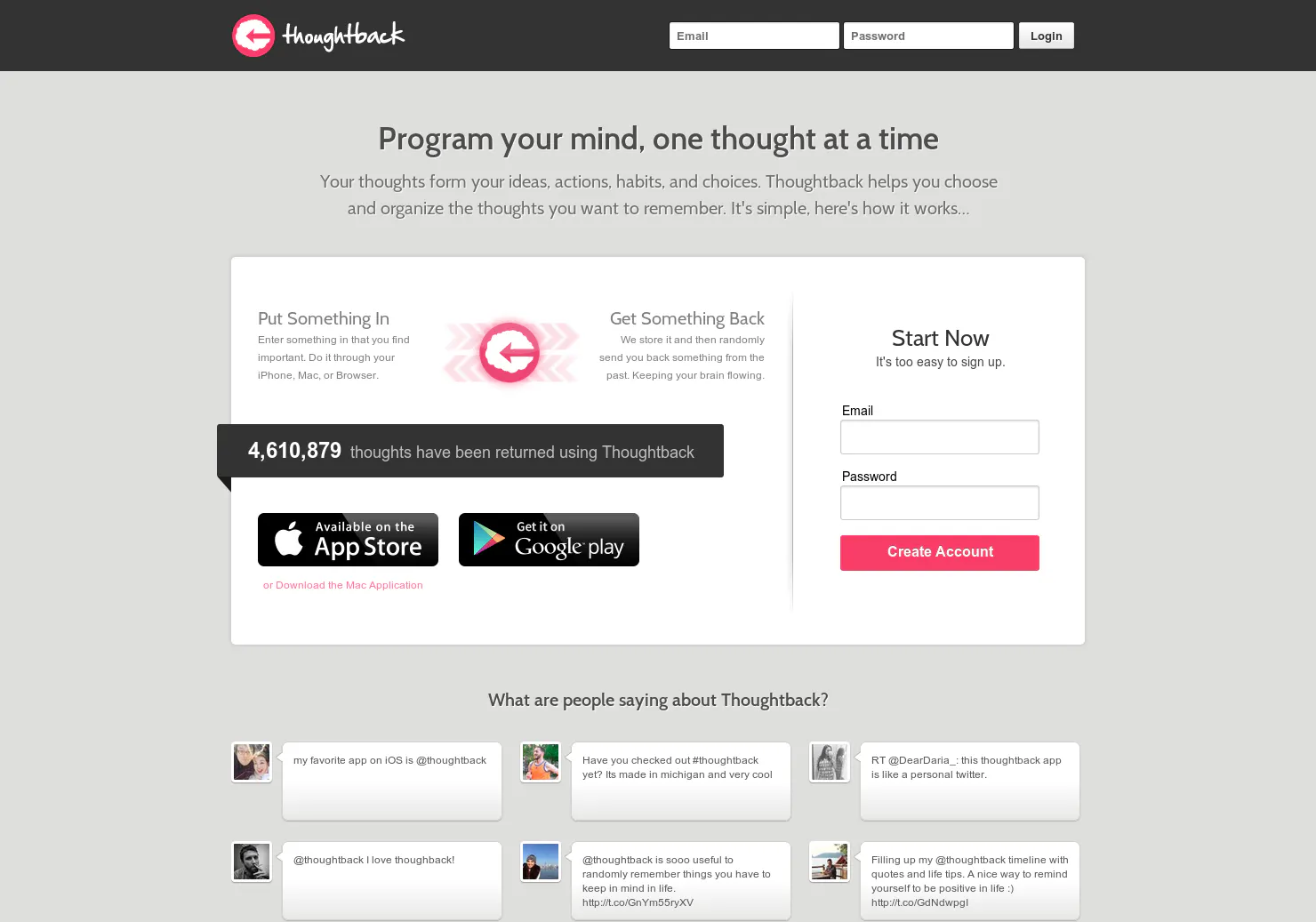 Thoughtback