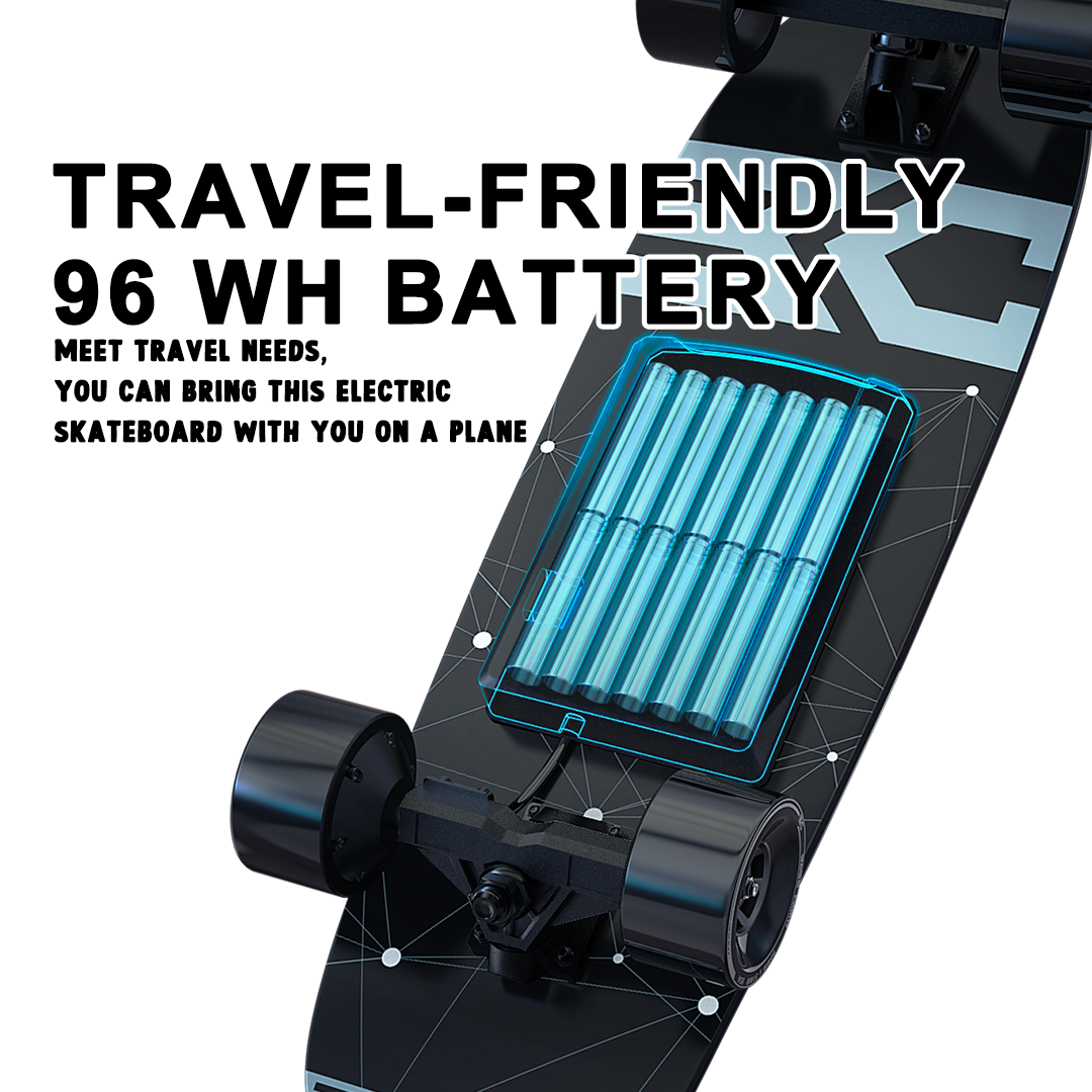 Media Base Camp® F11 Electric Skateboard - Skateboard elektrik 2