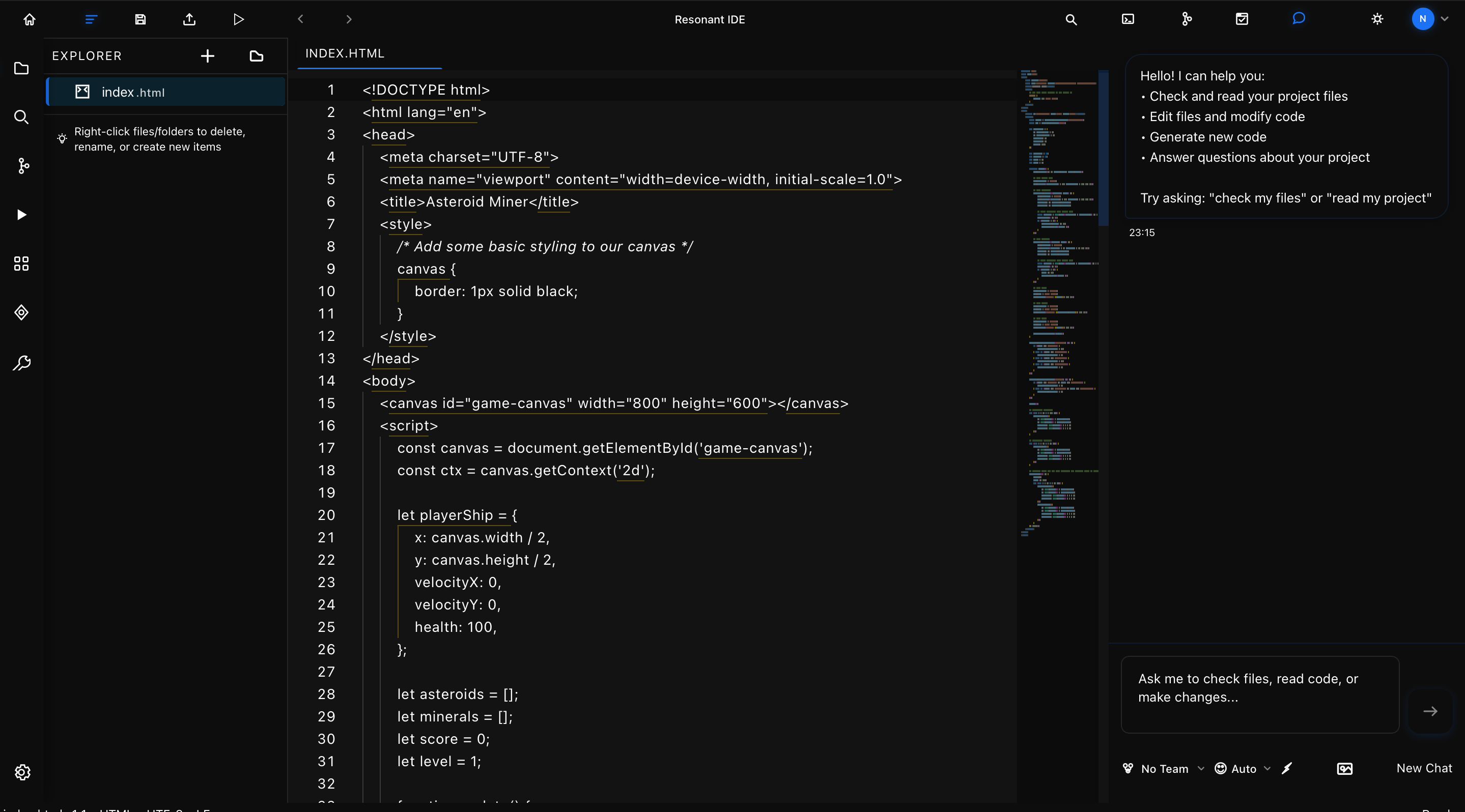 ResonantGenesis - Screenshot 3 showing product features and functionality