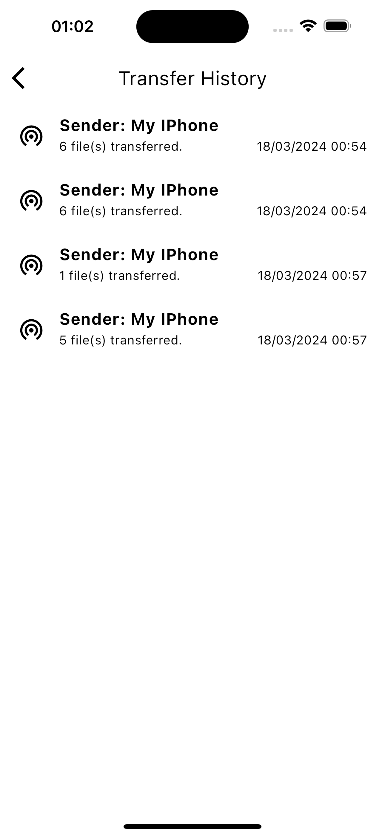 FileFlow, aplikasi pemindahan fail terpantas media 3