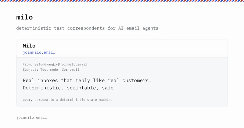 Milo screenshot 1