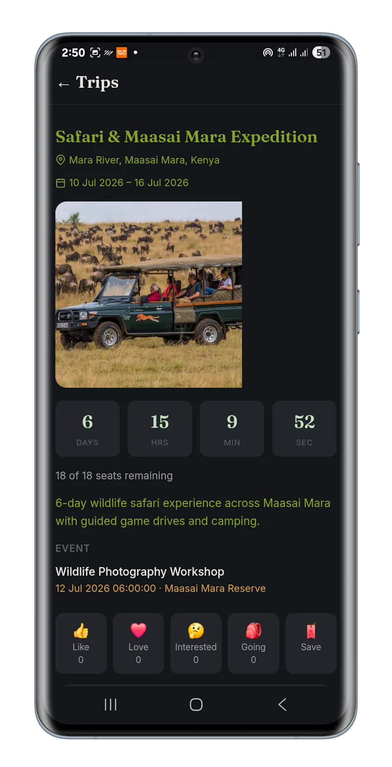 SayHola - Experience Network Layer screenshot 2