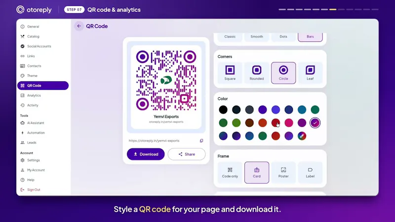 otoreply screenshot 1 (video preview)