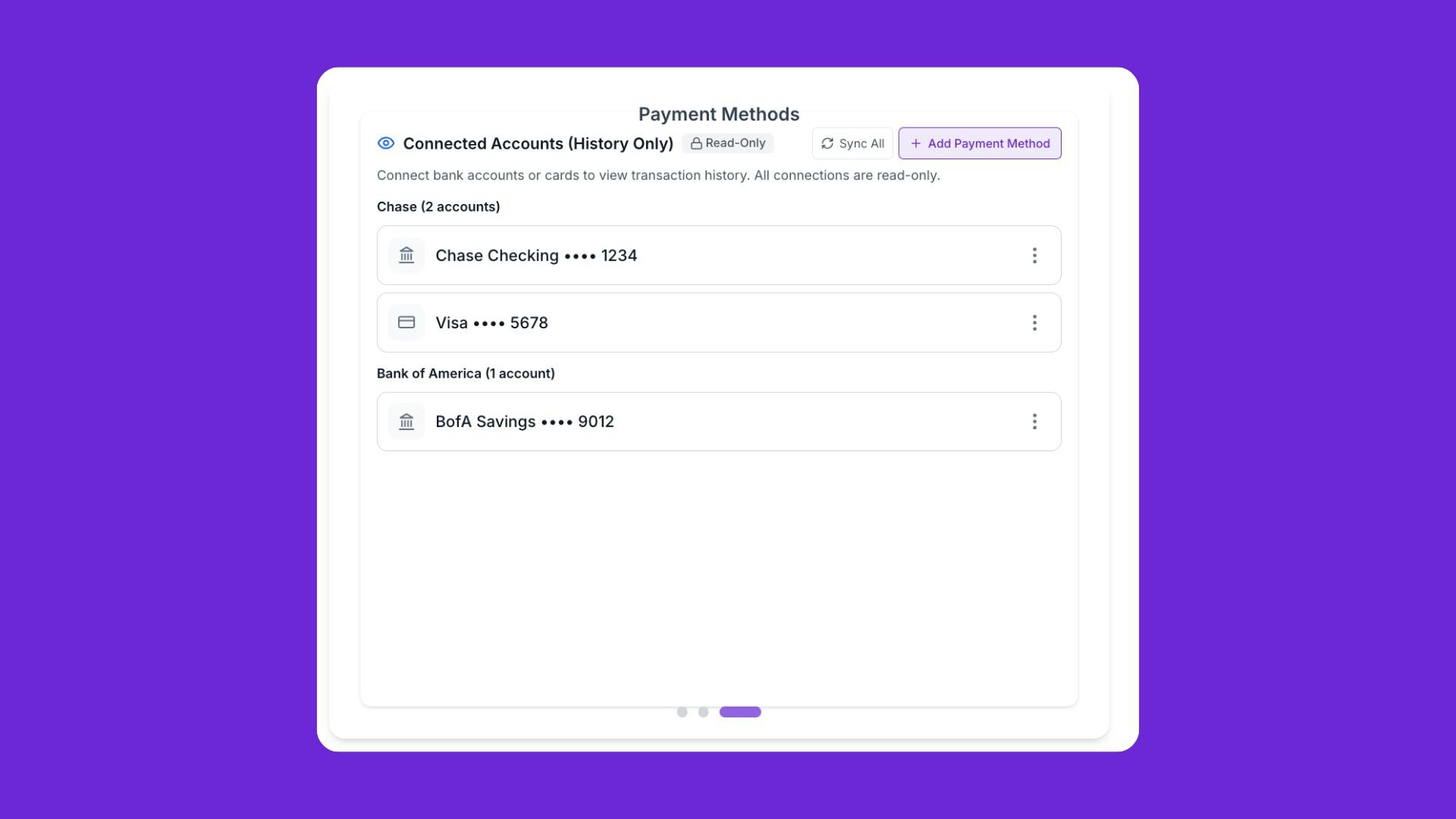 MyPaymentsLog - Screenshot 4 showing product features and functionality