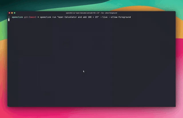 Openclick screenshot 1