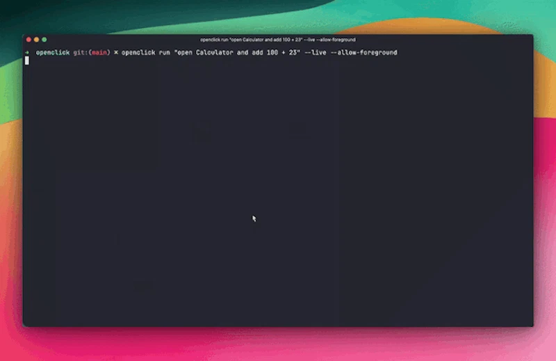 Openclick screenshot 1