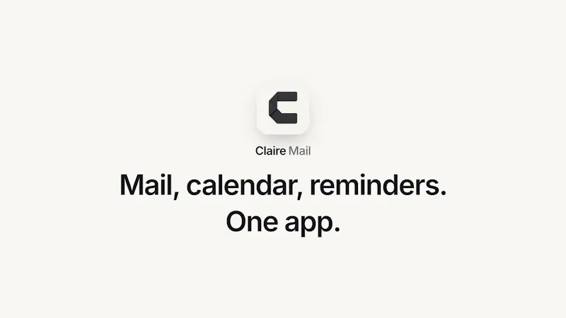 Claire Mail screenshot 1 (video preview)
