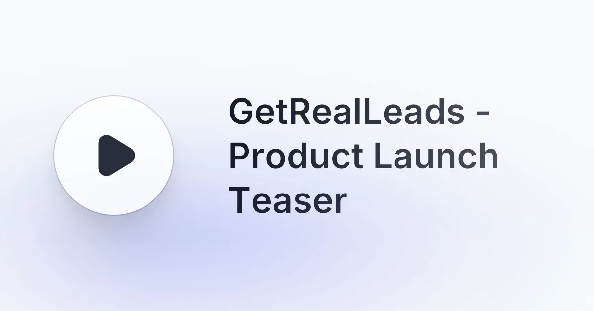 GetRealLeads- Free Lead Score Sheet gallery image