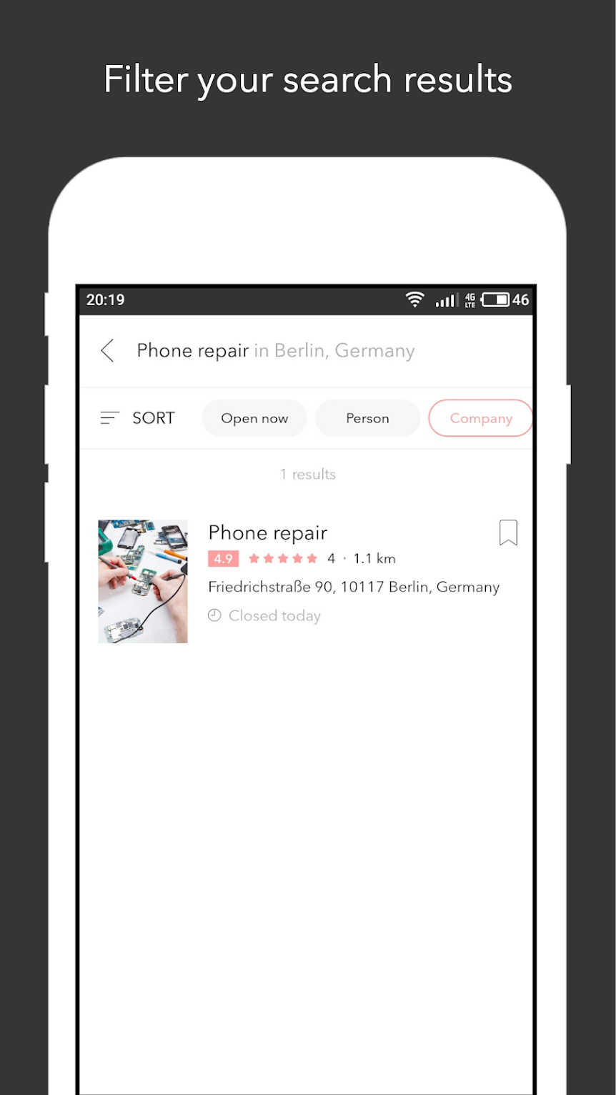 Hinty - business cards gallery image