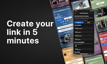 Fitteo Link in Bio Creator gallery image