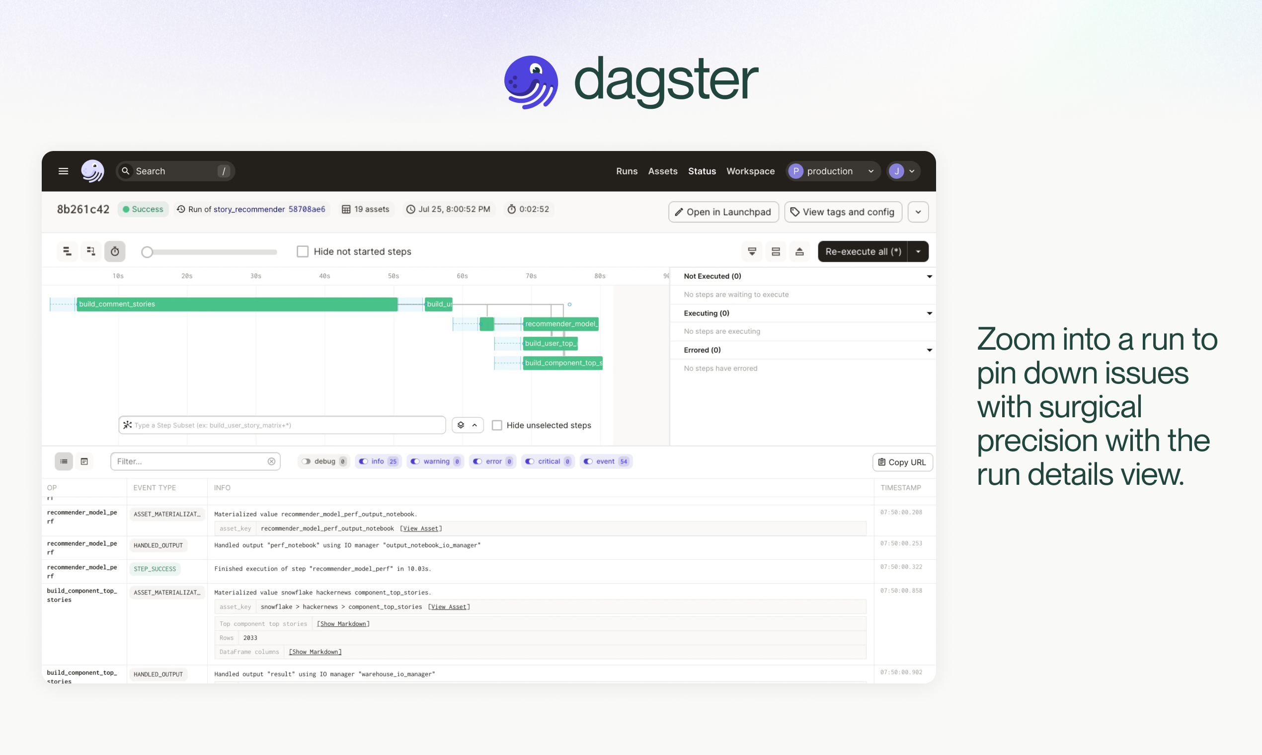 Dagster Cloud - Der Datenorchestrator, der Entwicklererfahrung an erster Stelle stellt Medien 1