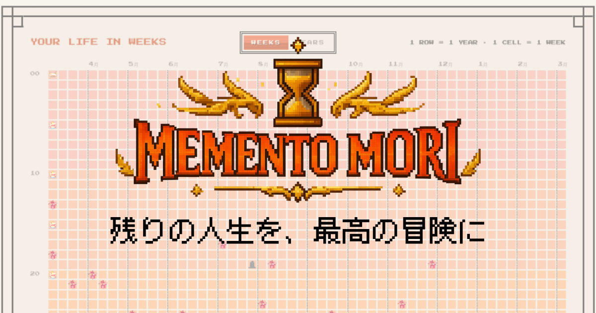Memento Week — Your Life in Weeks gallery image