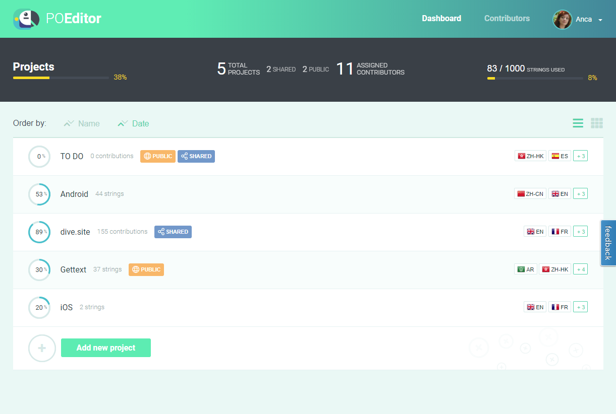 POEditor gallery image