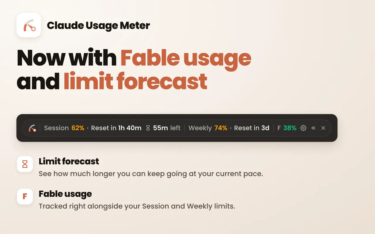 Claude Usage Meter 截图 5