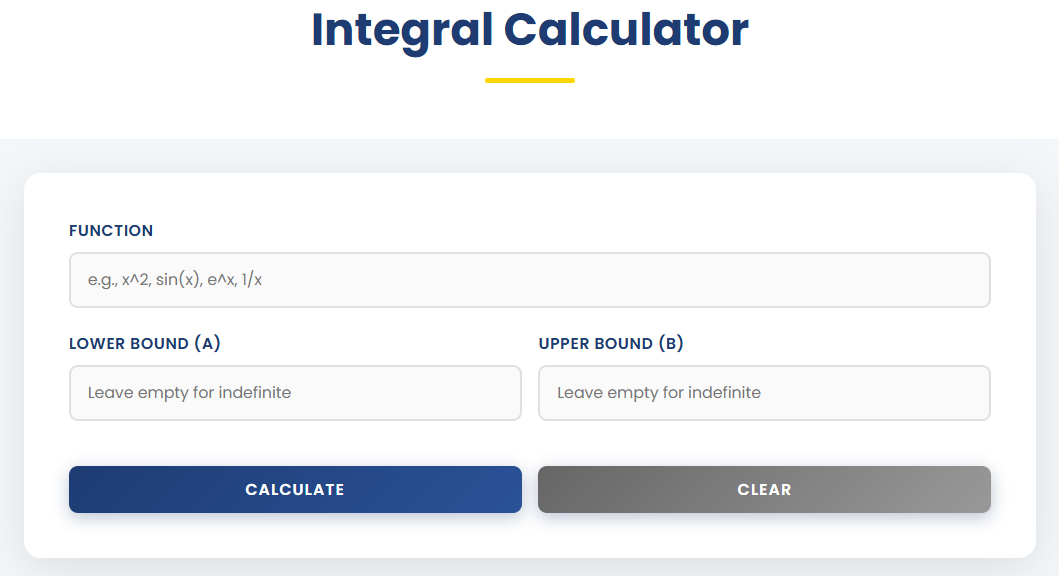 Integral Calculator gallery image