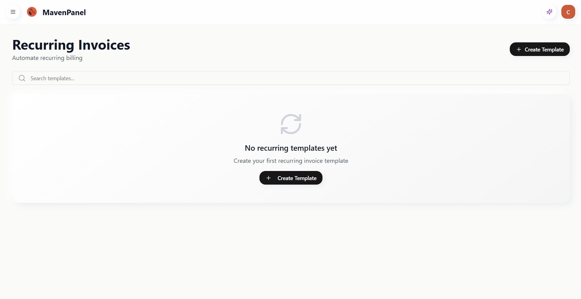 MavenPanel - Screenshot 4 showing product features and functionality