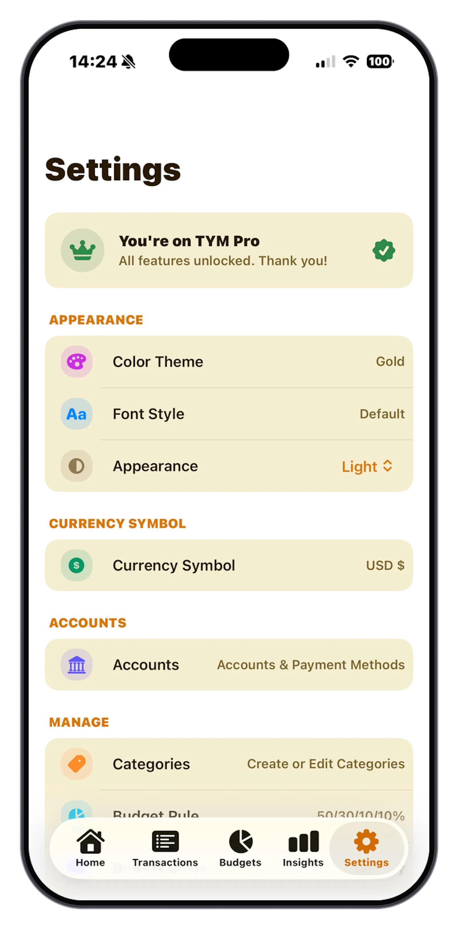 TYM: Track Your Money screenshot 7