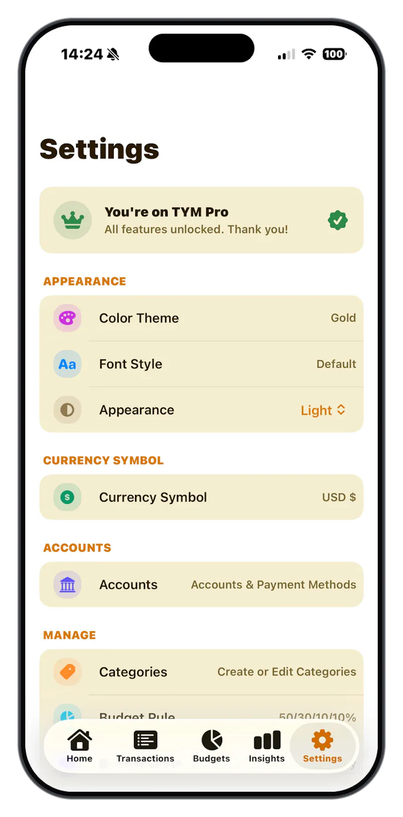 TYM: Track Your Money screenshot 7