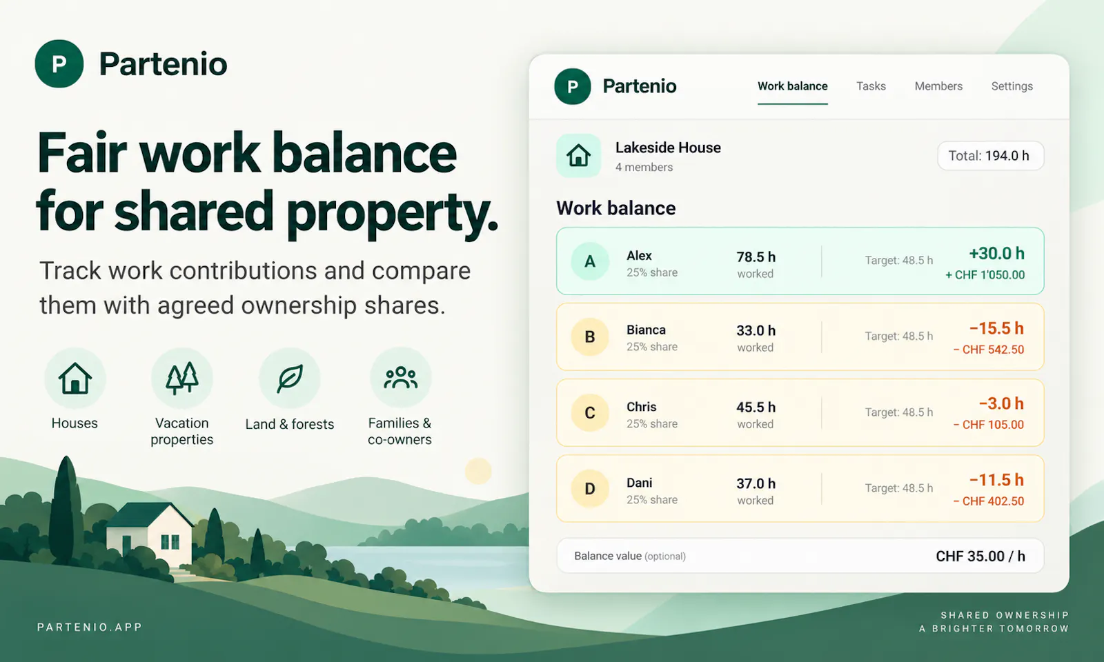 Partenio screenshot 1