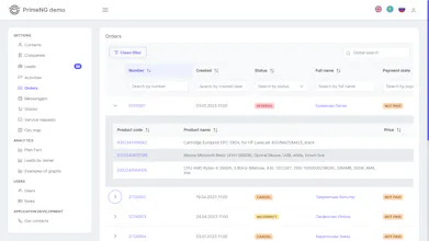 Sanatel CRM demo gallery image