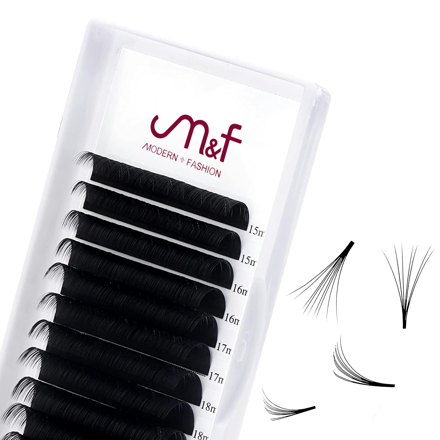 0.03 Individual Volume Lashes Extensions