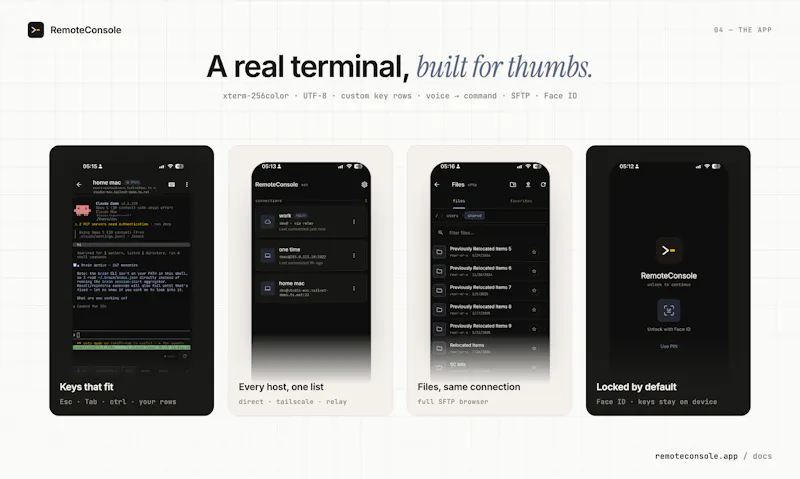 RemoteConsole screenshot 5