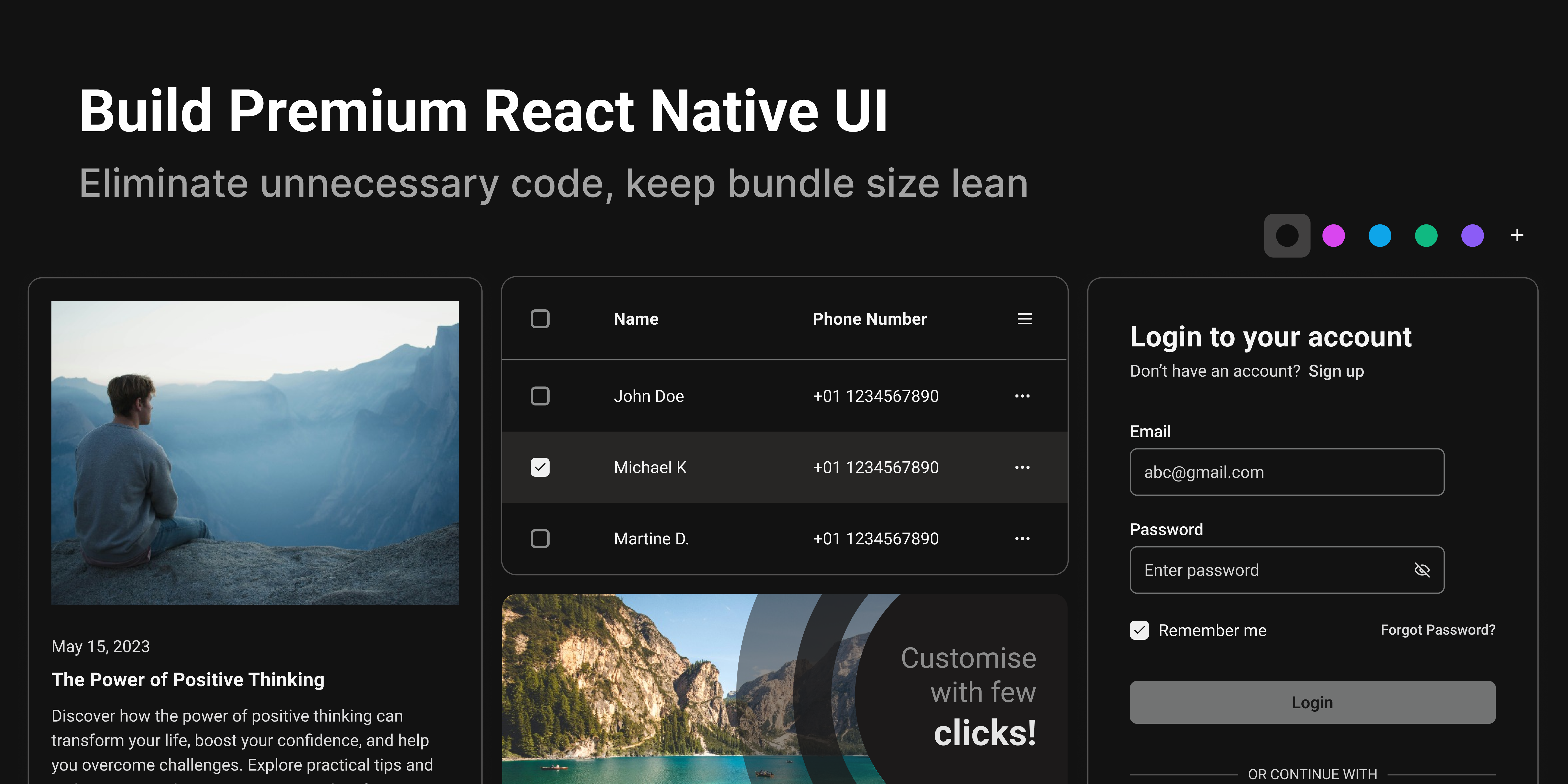 Gluestack v3 - Componenti nativi universali react e react, reinventati media 6