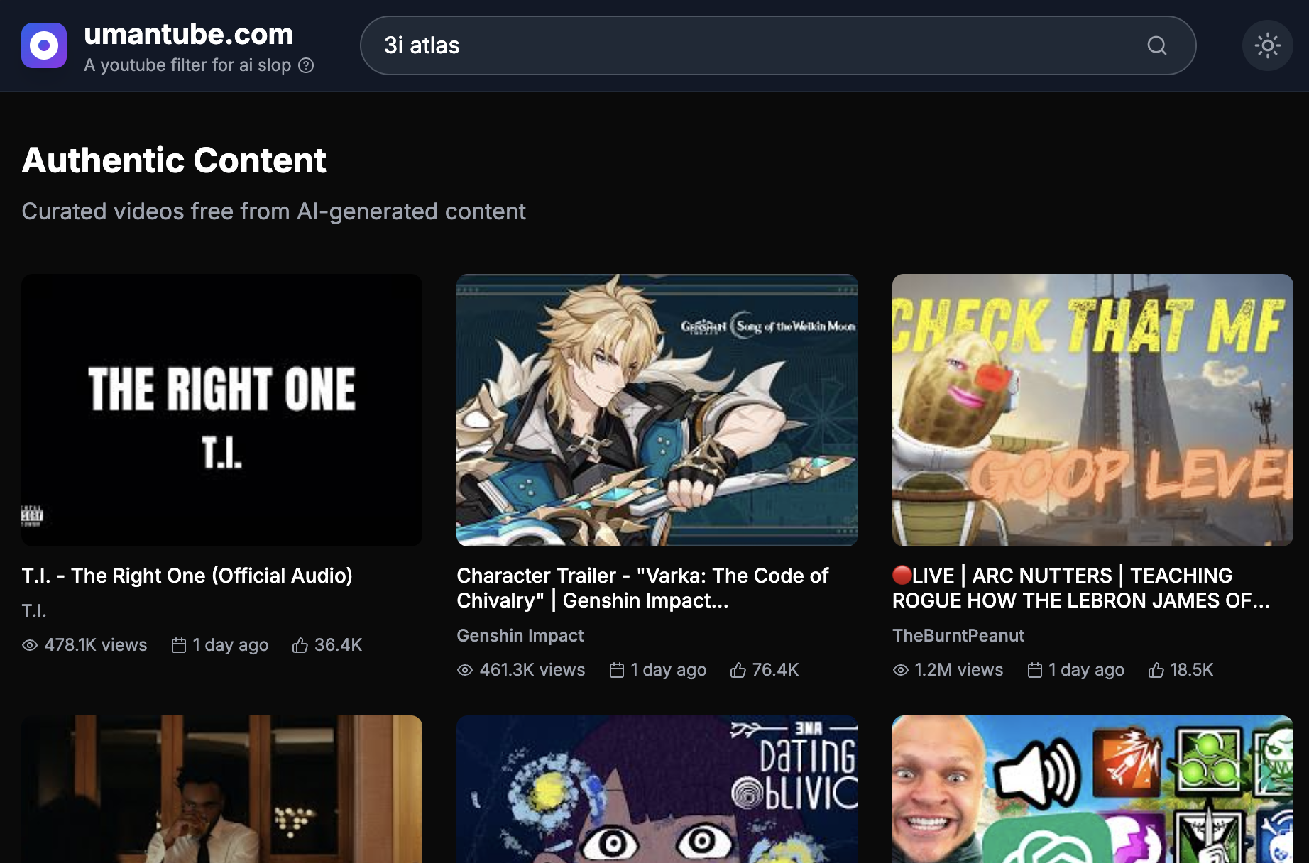 filter out youtube ai slop gallery image
