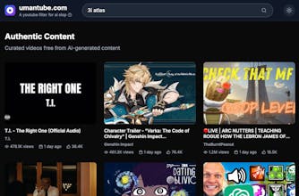 filter out youtube ai slop gallery image